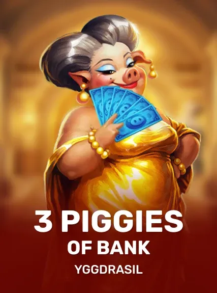 3 Piggies of Bank slot by Yggdrasil at Crown Jewelz casino