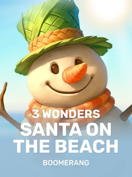 Santa on the Beach 3 Wonders slot by Boomerang at Crown Jewelz casino