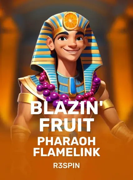 Blazin Fruit Pharaoh Flamelink slot by R3SPIN at Crown Jewelz casino